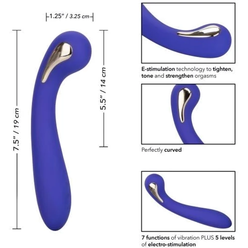 Вибромассажер точки G с электростимуляцией CalExotics Estim Petite G Wand