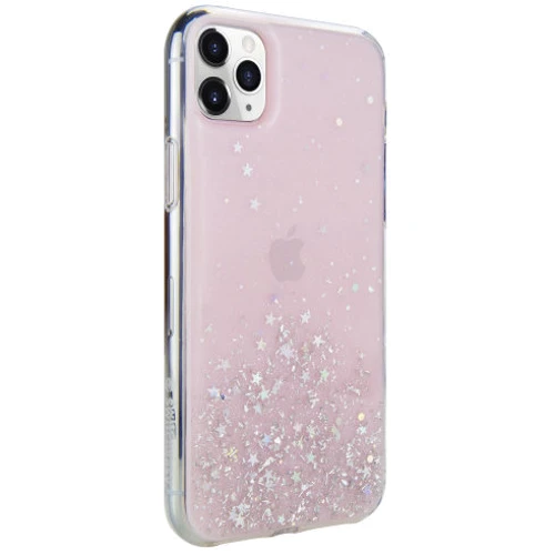 Чохол для iPhone SwitchEasy Starfield Case Rose (GS-103-83-171-61) for iPhone 11 Pro Max: Колір рожевий