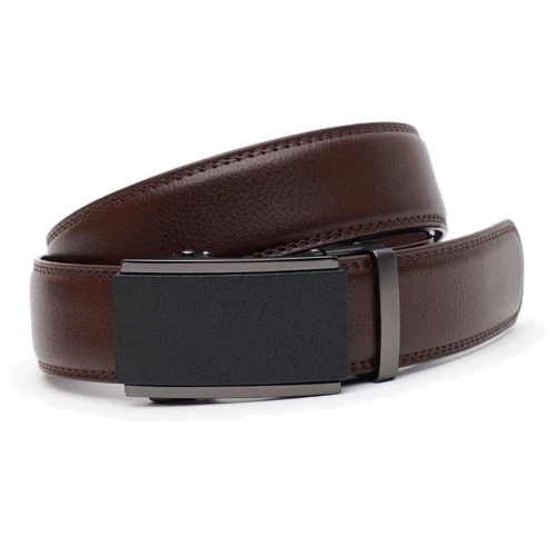 Мужской ремень Borsa Leather коричневый (V1GKX35-brown)