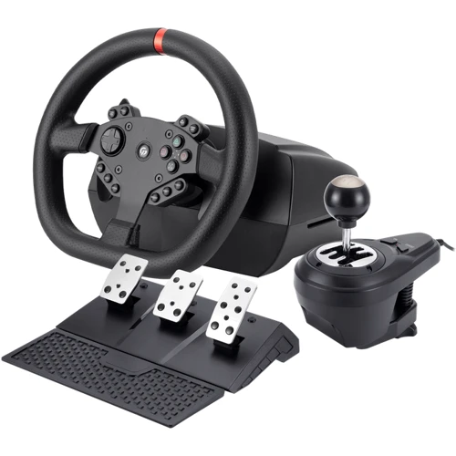 Ігрове кермо GamePro RW070PM з педалями та коробкою передач XBOXONE/PS4/PC (RW070PM): undefined undefined