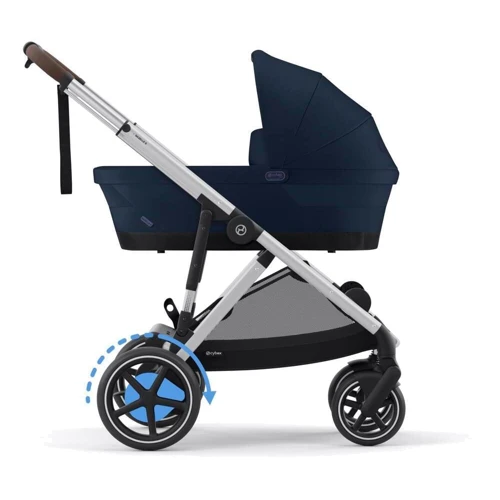 Прогулочная коляска Cybex eGazelle S SLV Ocean Blue с электродвигателем (524000529): Количество блоков 1