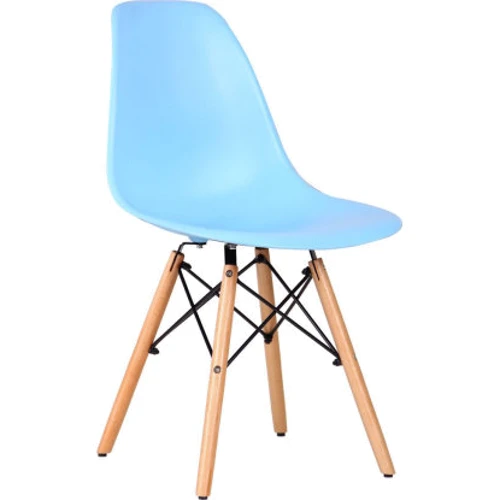 Стул Aster PL Wood Пластик Голубой