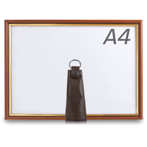 Мужская ключница DNK Leather темно-коричневая ( DNK-Keys-Kcol-F): Материал Натуральная кожа
