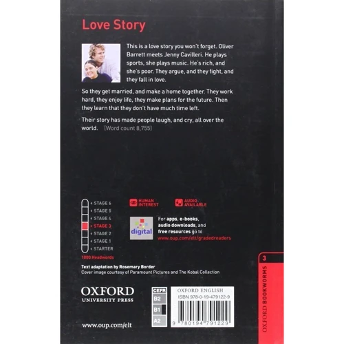 Bookworms 3: Erich Segal: Love Story: Производитель Oxford University Press