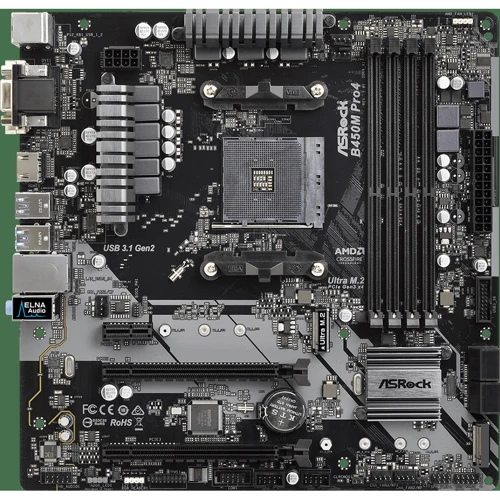 ASRock B450M Pro4