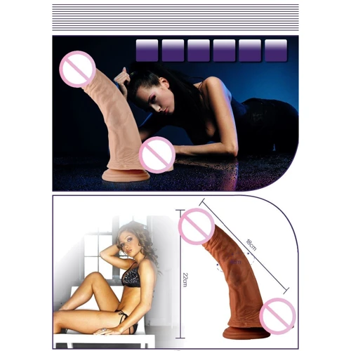 Вибратор LoveToy Real Extreme Vibrating Dildo 8.5"