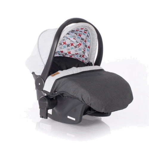 Коляска-трансформер Lorelli S-500 SET с автокреслом (grey/black cross): Тип коляски универсальная коляска (2-в-1)