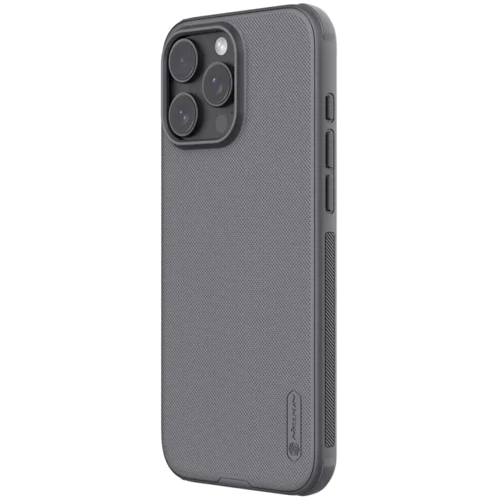 Чехол для iPhone Nillkin Matte Pro Titanium Gray for iPhone 16 Pro: Материалы Пластик