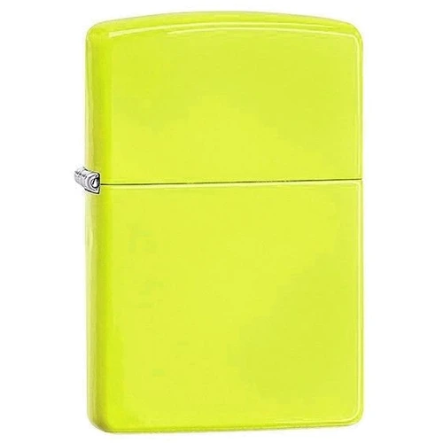 Зажигалка Zippo Reg Neon Yellow Lighter (28887)