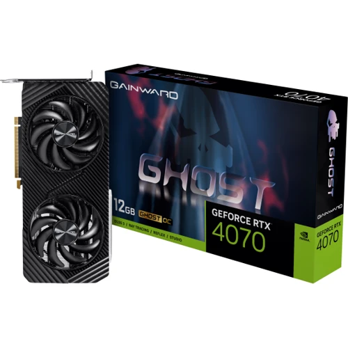 Видеокарта Gainward GeForce RTX 4070 Ghost OC (NED4070S19K9-1047B/471056224-3895)