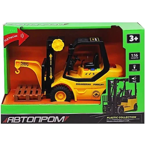 Машинка зі звуком Автопром Навантажувач вид 2 (AP9910ABC): Виробник АВТОПРОМ