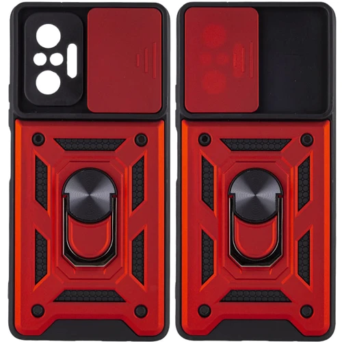 Аксессуар для смартфона Mobile Case Camshield Serge Magnetic Ring Red for Xiaomi Redmi Note 10 Pro / 10 Pro Max