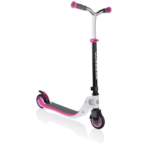 Самокат Globber серии Flow Foldable 125 бело-розовый, до 100кг, 6+ фото 13