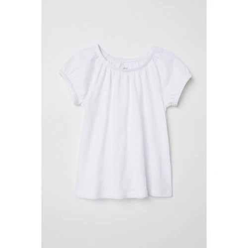 Футболка H & M 1112-6200767 110-116 см біла