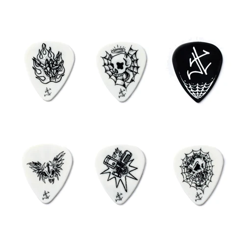 Медіатор Набір медіаторів DUNLOP James Hetfield Signature Pick Tin 0.88мм: Тип Медиатор