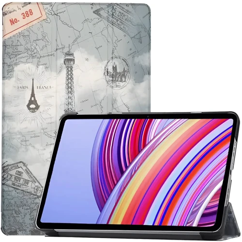 Аксессуар для планшетных ПК BeCover Smart Case Paris for Xiaomi Redmi Pad Pro (711310): Цвет рисунок