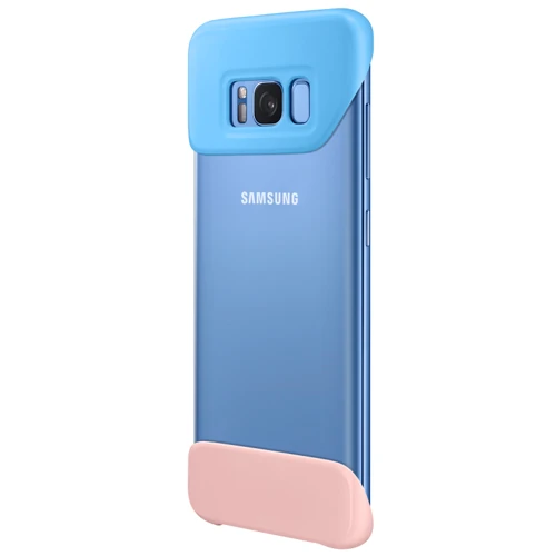 Чехол для телефонов Samsung 2Piece Cover Blue/Peach (EF-MG955CLEGRU) for Samsung G955 Galaxy S8 Plus: Тип накладка на заднюю часть