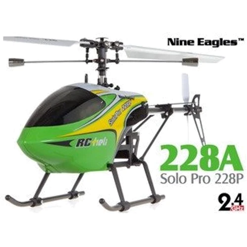 Вертоліт Nine Eagles Solo PRO 228P електро 2.4ГГц 4CH зелений RTF