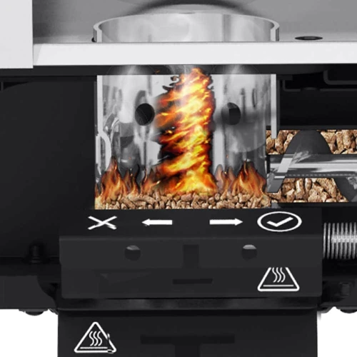 Пелетний гриль Broil King Crown 500: Тип стаціонарні