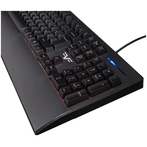 Клавиатура Frime Graphit Black USB RUS/UKR (FLK19600): Тип клавиатуры стандартная