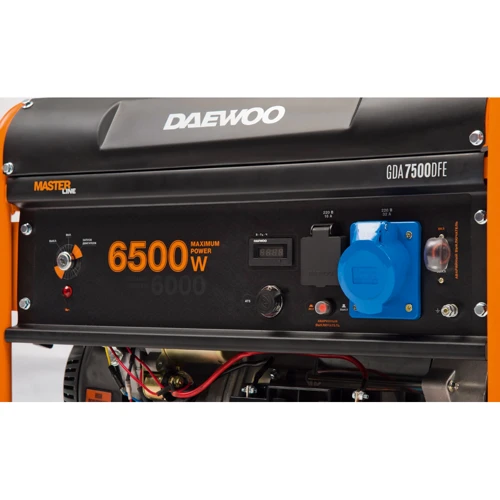 Бензиновий генератор DAEWOO GDA7500DFE: Обсяг паливного бака 30 л