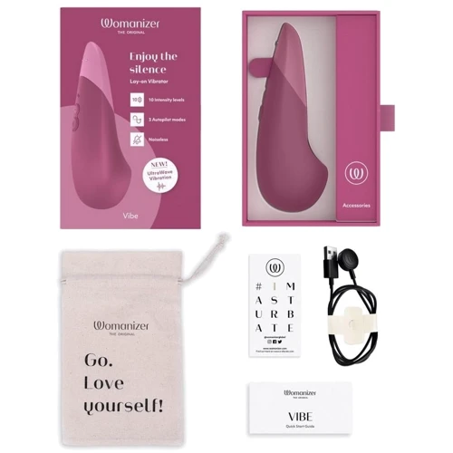 Вибратор Womanizer Vibe Dusky Pink​