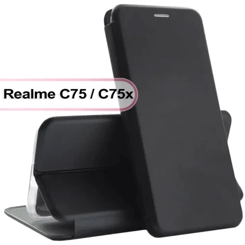 Чехол для телефонов BeCover Book Exclusive Black for Realme C75 / C75x (713510)