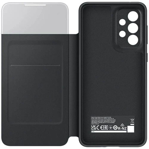 Чохол для телефона Samsung S View Wallet Cover Black (EF-EA336PBEGRU) для Samsung A336 Galaxy A33: Матеріал поликарбонат и полиуретан