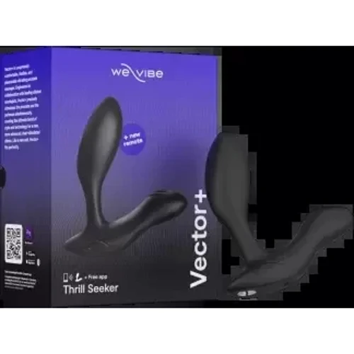 Масажер простати We-Vibe Vector+ Midnight black