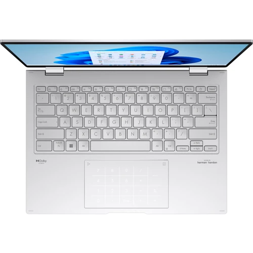 Ноутбук ASUS ZenBook 14 Flip UP3404VA (UP3404VA-OLED-1W) RB: Процессор Intel Core i7-1360P (2.2 - 5.0 ГГц) / 12 - ядерный