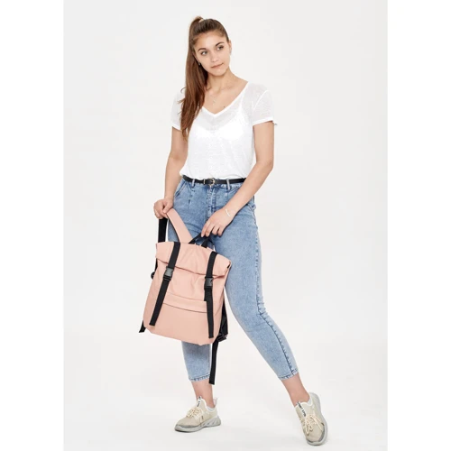 Женский рюкзак Sambag RollTop Milton пудровый (24211006): Страна производитель Украина