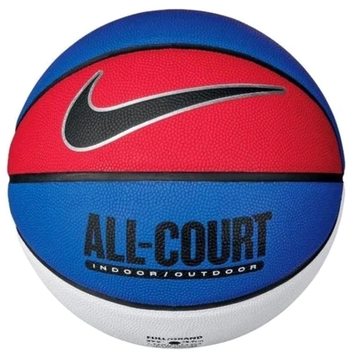 М'яч для гри Nike EVERYDAY ALL COURT 8P DEFLATED GAME ROYAL/BLACK/METALLIC SILVER/BLACK баскетбольний size 7