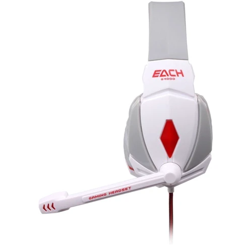 Наушники Kotion Each G4000 White\Red: Тип крепления оголовные