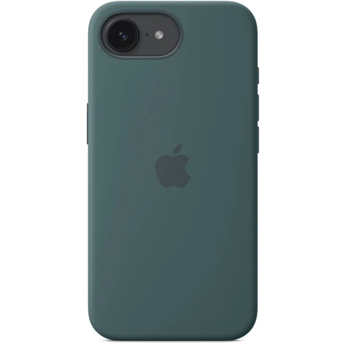 Чохол для iPhone Apple iPhone 16e Silicone Case – Lake Green (MD3X4ZM/A): Колір зеленый