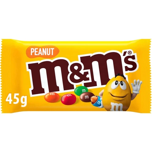Упаковка драже M&M's з арахісом та молочним шоколадом 36x45 г (УП5000159542906) фото 7