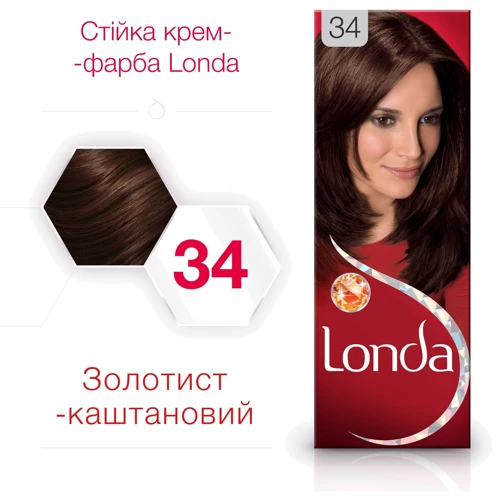 LONDA Крем-краска для волос стойкая Base 34 Золотисто-каштановый 110 ml: Классификация Масс-маркет