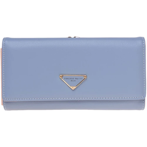 Жіночий гаманець Monsen блакитний (K12335-blue)