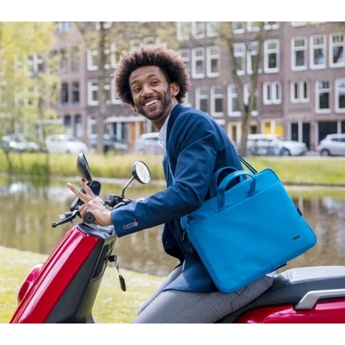 Сумка для ноутбука Trust 15.6-16" Bologna Eco Blue (24448): Форм-фактор 15.6"