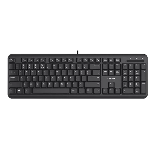 Клавиатура Canyon HKB-20 USB Black (CNS-HKB02-RU)