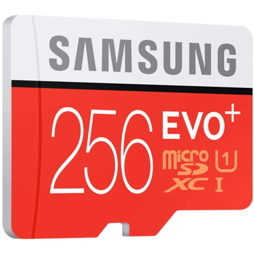 Карта памяти Samsung 256GB microSDXC Class 10 UHS-I U3 Evo Plus + adapter (MB-MC256GA/RU): Объем 256 ГБ