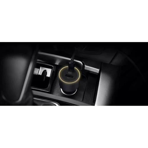 Зарядний пристрій Xiaomi Car Charger USB+USB-C 67W Black (BHR6814GL): Кількість USB-портів 2