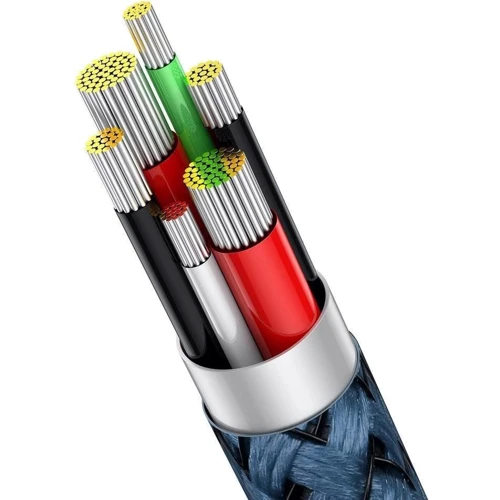 Кабель Baseus USB Cable to USB-C Legend Elbow 66W 1m Blue (CACS000403) фото 6