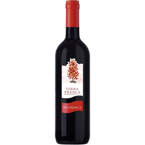 Вино Terra Fresca "Rosso" (полусухое, красное) 0.75л (BDA1VN-VTF075-002)