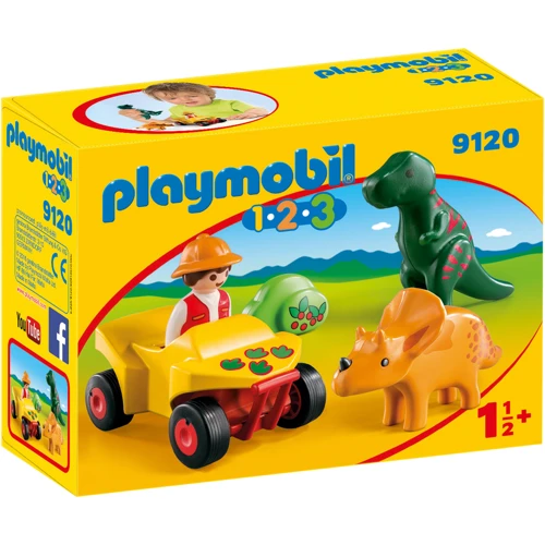 Конструктор Playmobil Исследователь с динозаврами 9120