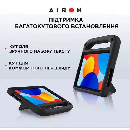Аксесуар для планшетних ПК Airon Premium EVA Black для Xiaomi Redmi Pad SE 8.7 фото 5