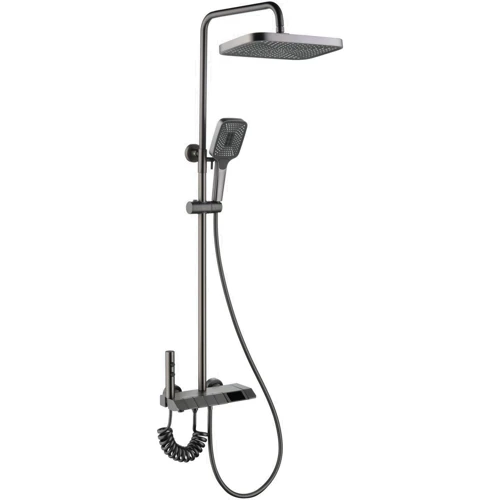 Душевая система Lefton Thermostatic Shower System with Temperature Display and 4 Water Outlet Modes-SST2202 Grey