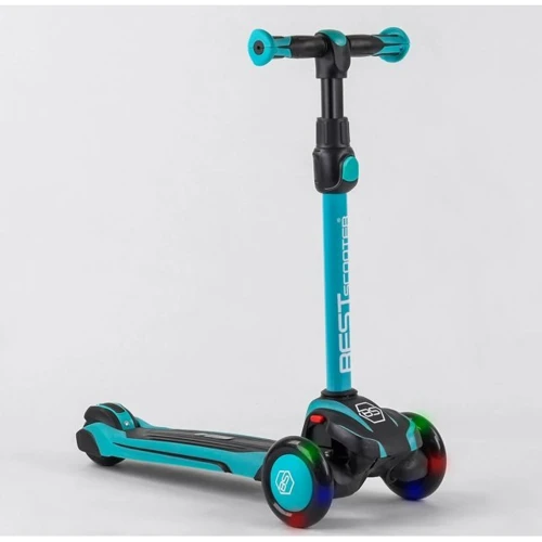 Самокат Best Scooter голубой (МХ-60806)