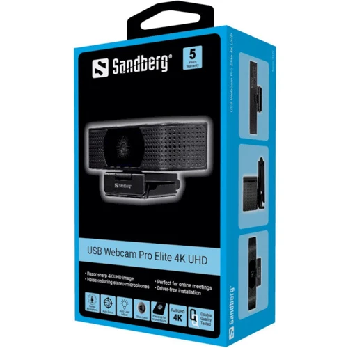 Sandberg USB Webcam Pro Elite 4K UHD (134-28) фото 4