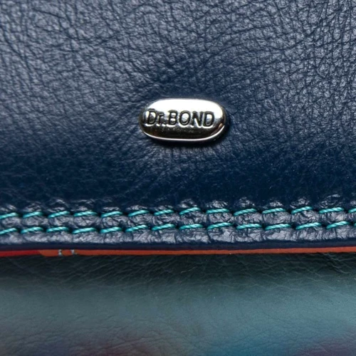 Женский кошелек Dr. Bond Rainbow синий (WRS-15 blue): Пол Женский