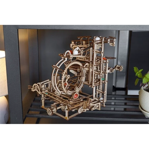 Механічний 3D пазл UGEARS Марбл-траса Ступінчастий витяг (70157) фото 7